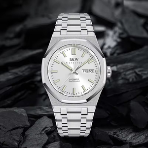 Relojes Mecánicos Automáticos de Buceo para Hombre, Esfera de 41 mm, Acero Inoxidable, Cristal de Alta Calidad, Reserva de Energía, Sumergibles hasta 50 m - Product Image 2