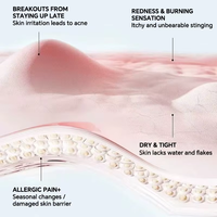 Tonique apaisant YSJ Panthénol Provitamine B5 Glycérine 400ml, hydratation profonde 24h, réparation de la barrière cutanée endommagée, apaise les rougeurs, adultes