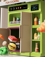 Ensemble complet de jouets interactifs pour la cuisine et la cuisine pour la maison et la simulation parent-enfant Cadeaux pour enfants