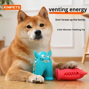 Jouet pour chien en silicone de qualité alimentaire, durable et facile à nettoyer, avec fonction <span class=keywords><strong>sonore</strong></span> et à mâcher, motif dessin animé mignon 'Find My Tail Little Monster' - Product Image 5