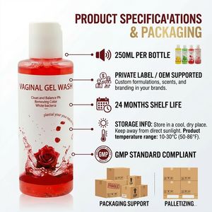 <span class=keywords><strong>Gel</strong></span> lavant <span class=keywords><strong>intime</strong></span> féminin multi-parfums, pH équilibré, formule antibactérienne, extraits naturels de plantes, fraîcheur personnalisée - Product Image 6