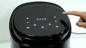 2L LCD Display Digital <b>Air</b> <b>Fryer</b> Control Double <b>Basket</b> PTFE Non-Stick Easy Clean Super-Heated Temperature French Fries Electric - Product Image 5