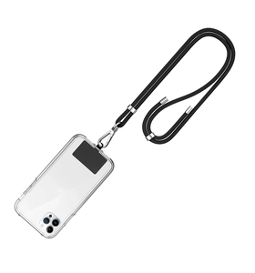 Adjustable Cute Eco-Friendly Nylon Phone Strap with Hook & Phone Clip Custom Logo & Color 120cm Crossbody Lanyard