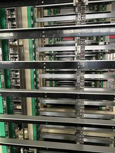 Jalur perakitan terus-menerus otomatis kustom pengangkat barang bawaan peralatan pengangkat kargo konveyor baki bolak-balik vertikal - Product Image 3