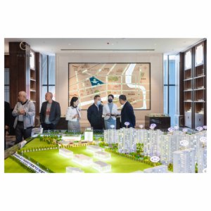 Mô hình quy mô kiến trúc tùy chỉnh cho Thiết kế bố trí 3D chính xác của căn hộ khách sạn biệt thự phát triển - Product Image 3