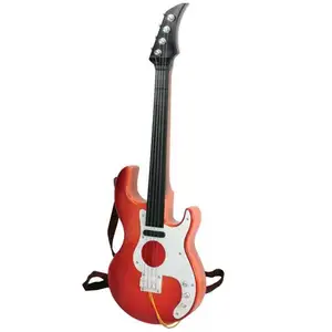 Simülasyon müzik enstrümanı gitar oyuncak çocuklar için hediye erken eğitici oyuncaklar (rastgele renk)