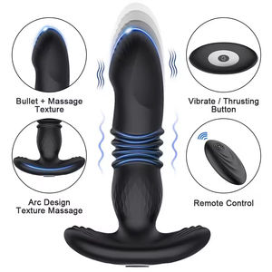Vibrador Anal Telescópico de Alta Calidad con Control Remoto, Masajeador de Próstata con Vibración, Vibrador Anal Masculino - Product Image 3