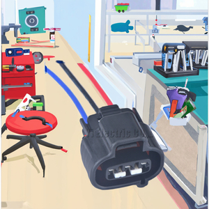 2 Yollu Otomatik Dişi Araç Terminali Bakır Çekirdekli PVC Yalıtımlı Elektrik Su Geçirmez Muhafaza Adaptörü Enjektör Soket Kablo Fişi - Product Image 5