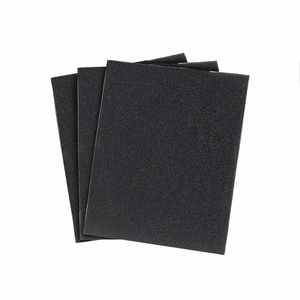 Papel de lija al agua - grano 320, ideal para acabados finos en madera y metal, resistente y flexible, facilita un lijado suave y... - Product Image 1
