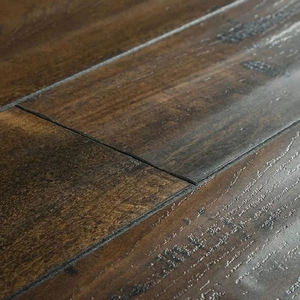 Plancher en bois <span class=keywords><strong>stratifié</strong></span> de qualité supérieure, brun <span class=keywords><strong>foncé</strong></span>, résistant à l'eau, 8 mm HDF - Product Image 6