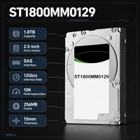Disque dur interne pour serveur de 1,8 To, 2,5 pouces, SAS 12 Gb/s, haute performance, ST1800MM0129, 10K, 256 Mo, 15 mm, performances d'entreprise