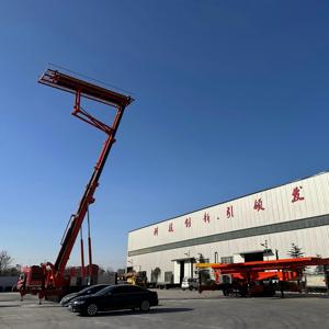 2026 Construction Lifter 18.8m Lifting Height Hydraulic Heavy Duty Lift for Standing Seam Roofing Tile Forming Machine - Product Image 3
