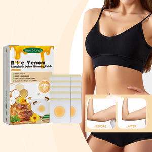 Parche adelgazante linfático de abeja Moldeador de cuerpo Cuidado DE LOS PIES Alivio de pérdida de peso Yeso para aliviar el estrés Producto de belleza y cuidado personal - Product Image 1