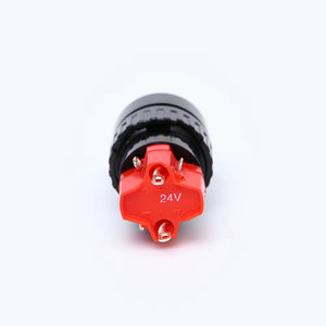 ELEWIND 16mm Plastic <strong>Push</strong> Switch Button 6 PIN Terminal 2 Position <strong>Selector</strong> Switch (PB162Y-11X/21) Max. 220V Voltage 1A Maintain - Product Image 3