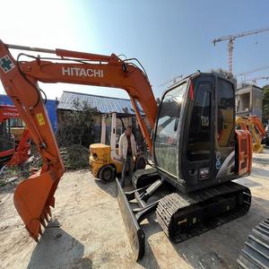 Mini-excavatrice certifiée CE, excavatrice Hitachi ZX60 d'occasion pour la construction - Product Image 2