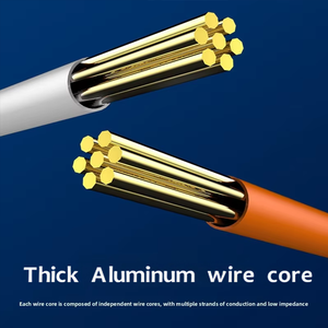Câble <span class=keywords><strong>Ethernet</strong></span> RJ45 Kneysum CAT6a en aluminium massif UTP FTP SFTP G652D pour réseau informatique haut débit, cordon de raccordement réseau de 0,3m à 15m - Product Image 3