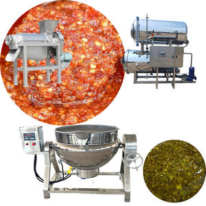 Ligne de production de pâte de piment fort, machine de fabrication et de remplissage de pâte de piment, machines de production en Turquie - Product Image 1