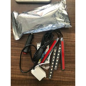 ไฟภายในรถแสงนีออนบรรยากาศแถบ LED RGB โคมไฟตกแต่งรถยนต์ - Product Image 1