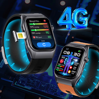 Reloj Inteligente con Bomba de Aire, Tarjeta SIM 4G, Pantalla AMOLED, Correa de Cuero, Sistema Operativo Android, Asistente de Voz con IA, Monitor de Sueño, Magnético