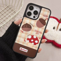 Coque de téléphone magnétique de dessin animé pour iphone16 16pro/promax 15 15promax/14Promax/14pro 14/13 13pro 12 11 coque en fibre de carbone
