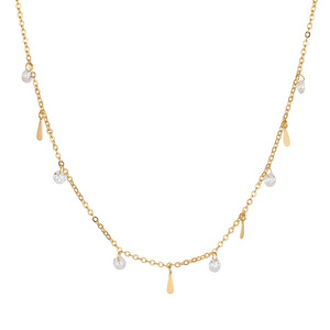 Лидер продаж, ювелирные изделия из 925 стерлингового серебра, циркон, подвеска в виде капли, браслет на цепочке для женщин - Product Image 5