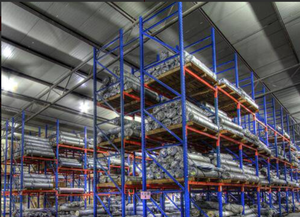 Dễ dàng lắp ráp kho lưu trữ kệ cho vải cuộn Kho lưu trữ mô-đun nhà sản xuất bột bọc Pallet giá - Product Image 3