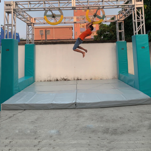 Rueda de mosca grande para interiores y exteriores, patio trasero, gimnasio, obstáculos para Guerrero <span class=keywords><strong>Ninja</strong></span> <span class=keywords><strong>americano</strong></span>, para niños, adolescentes y adultos - Product Image 6