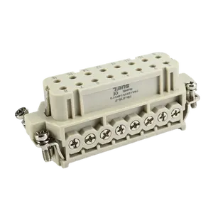 SUEL Hdc 16a 16 pinos parafuso terminal fêmea inserir 09200162812 Ha série Heavy Duty conector