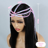 Extensions de cheveux Tiara Braids pour festivals, couronne de sirène, coiffure fantaisie faite à la main