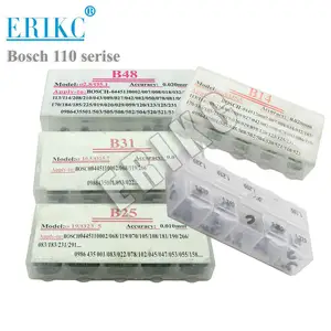 ERIKC bosh 110系列喷油器调整垫片B25 B31 B48 B14 B37燃油电磁阀垫圈喷嘴弹簧垫圈