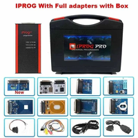Outil de programmation Iprog V87 avec 11 adaptateurs pour EEPROM, IMMO/adio/SS, tableau de bord, IPOG+ ECU, compatible avec les versions V87 et V89