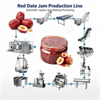 ORME Complete Fruitjam Verwerkingslijn Graantype Rode Dadel Peerjam Sinaasappel Marmelade Fruitpuree Kook- en Vulmachine