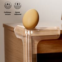 Produits pour bébés, protège-coins souples, protections d'angle pour la sécurité des bébés, pour tables et chaises, protection contre les chocs pour bébés, protège-coins sans adhésif
