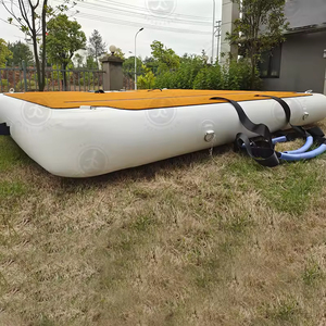 Île flottante gonflable, radeau, ponton, plateforme <span class=keywords><strong>de</strong></span> quai pour yacht, pour se baigner au <span class=keywords><strong>soleil</strong></span> - Product Image 6