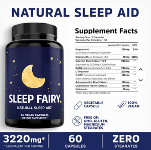 Capsules de mélatonine pour améliorer efficacement les problèmes de sommeil, complément naturel pour le sommeil des adultes, 60 capsules - Product Image 6