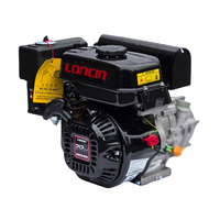 Moteur à essence Loncin 170FD monocylindre à refroidissement par air, à réduction de vitesse, 212 cm³, 4 temps, 7 CV, pour karting et buggy