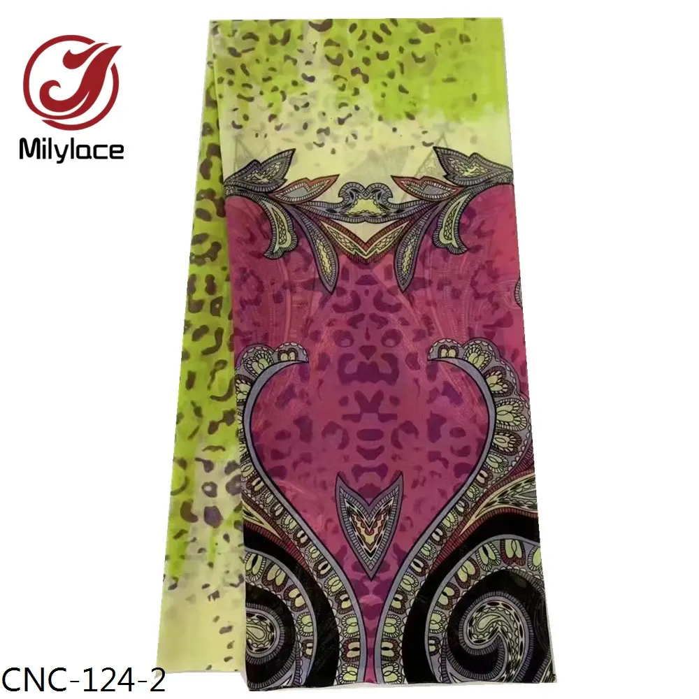 아프리카 고품질 이슬람 드레스 자카드 인쇄 100% 코튼 패브릭