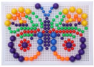 POTENCIAL Fabricante personalizado de fábrica, superventas, juguetes educativos diy para niños, juego de tablero de clavijas, - Product Image 3