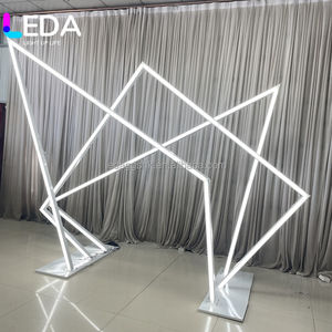 Columnas de Luz LED Neon para Bodas, Telón de Fondo para Escenarios, Túnel de Entrada, Arco de Luz para Decoración de Eventos y Fiestas - Product Image 6