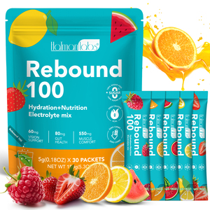 Hatmanlabs <strong>Electrolytes</strong> <strong>Powder</strong> Sachets Healthcare Supplement Zero Sugar Vegan Watermelon Fast Hydration <strong>Electrolyte</strong> <strong>Powder</strong> - Product Image 1