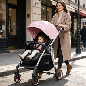 Carrito <span class=keywords><strong>de</strong></span> Bebé Deportivo Plegable con un Solo Clic, Precio <span class=keywords><strong>de</strong></span> Fábrica JXB, con Lino Fino <span class=keywords><strong>de</strong></span> Alta Calidad - Product Image 1