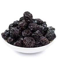 Prunes noires séchées Wumei en gros, en vrac, douces, acidulées, moelleuses, délicieuses, de style cantonais, fruits confits, prunes noires conservées
