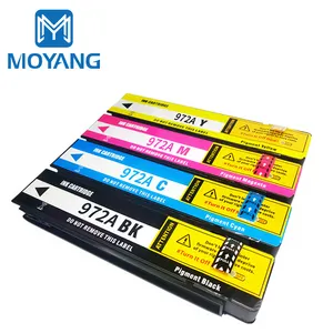 MoYang mürekkep kartuşu 972 için uyumlu HP Officejet 452dn yazıcı toplu satın