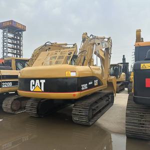 รถขุดใช้สำหรับ320C รถขุดตีนตะขาบมือสองชั่วโมงทำงานต่ำ - Product Image 2