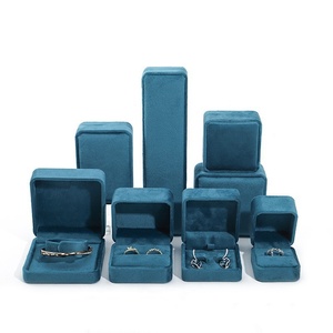 FORTE Wedding Gift Jewelry <strong>Ring</strong> <strong>Boxes</strong> Custom Logo Round Velvet Luxury Earrings Necklace Jewelry <strong>Boxes</strong> - Product Image 3