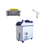 Tête de soudage laser portative SUP20S avec contrôleur d'alimentation automatique en fil, système de soudage laser, machine de soudage à fibre