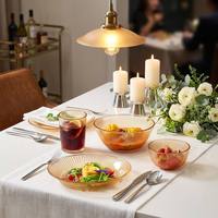 Luxuriöses Umweltfreundliches Glas-Geschirr Mikrowellengeeignet für Hotel Restaurant Zuhause Hochzeit Bankett Großhandel Individuelles Logo