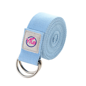 Tùy Chỉnh In Đàn Hồi Bông Bán Buôn Yoga Mat Dây Đeo Cho Kéo Dài - Product Image 3