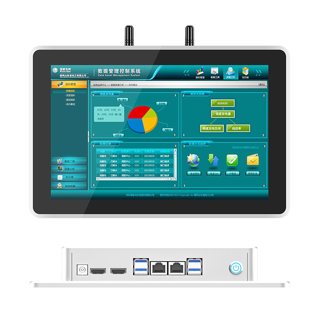 Waterproof High-Brightness Industrial 4.0 Capacitive Industrial LCD Touchscreen Computer 21 Inch Touch Screen Panel PC