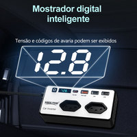 Brésil 350W Onduleur pour Voiture, Onduleur Véhicule à Onde Modifiée, Convertisseur 12V 110V/220V, Chargeur de Voiture pour Ordinateur Portable